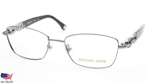 Michael Kors MK363 038 Eyeglasses in Light Gunmetal Grey 